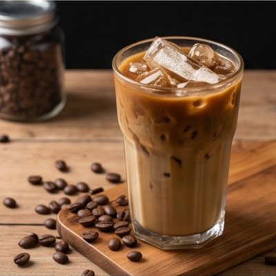 โอเลี้ยง / กาแฟเย็น แก้วที่ 2 ครึ่งราคา